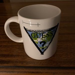 Guess Jeans Vintage Coffee Cup Mug 90’s Rare find!